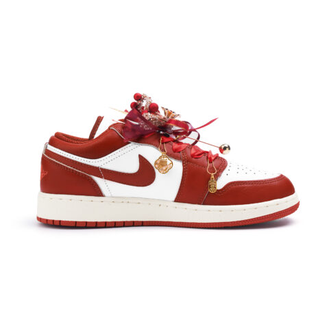 Jordan Air Jordan 1 Low top Vintage Basketball Shoes Women’s Red
