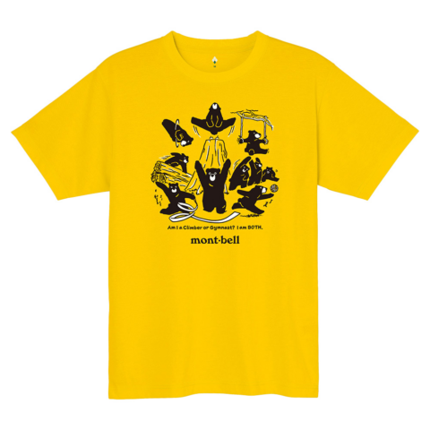 MONTBELL Quick Dry T Shirts Unisex