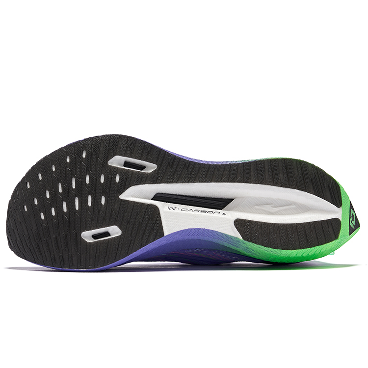 Erke Blue Environment 2.5 Cushioning Breathable Rebound Low top Running Shoes Men’s Aurora Purple Colorway