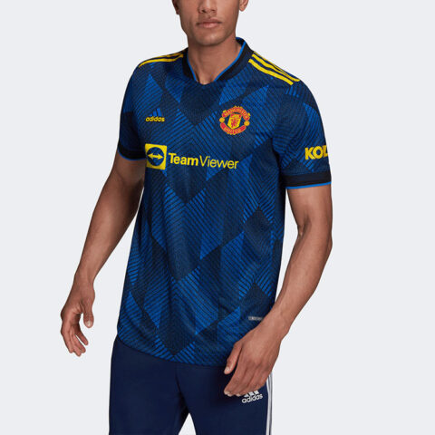 Adidas Manchester United Soccer Jersey Men’s Blue