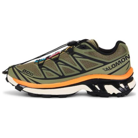 XT-6 Salomon ‘Deep Lichen Green Marmalade’