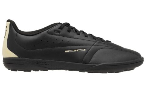 DECATHLON AG Artificial Ground Slip Resistant Abrasion Resistant Soccer Shoes Men’s Black