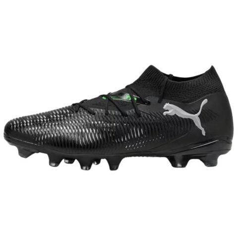 PUMA FUTURE 8 MATCH Natural Grass Abrasion Resistant Soccer Shoes Unisex Black