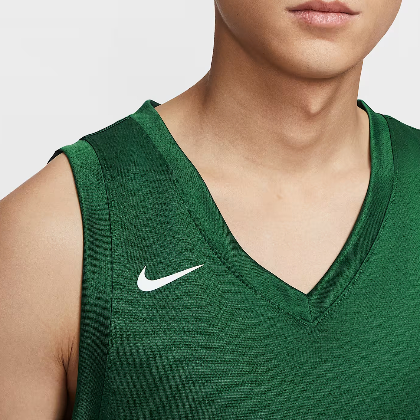 Nike Dri Fit ElitePower Basketball Jersey Men’s Dark Green