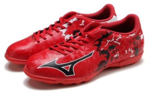 Mizuno Ryuou AG Slip Resistant, Abrasion Resistant, Lightweight Soccer Shoes Men’s Red