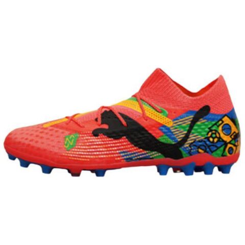 PUMA FUTURE 7 ULTIMATE MG Multi Ground Artificial Turf Abrasion Resistant Soccer Shoes Unisex Red