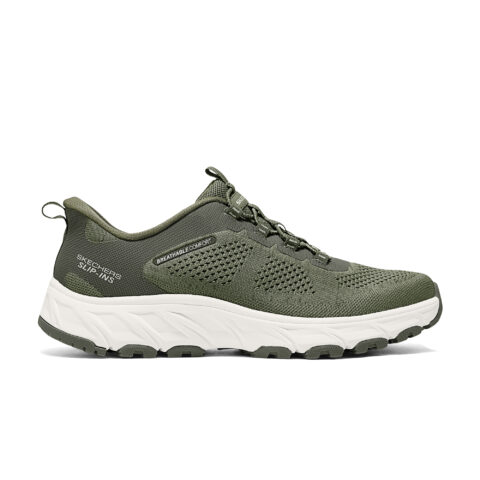 Skechers Hillcrest 2.0 Abrasion Resistant Low top Outdoor Shoes Men’s Olive Green
