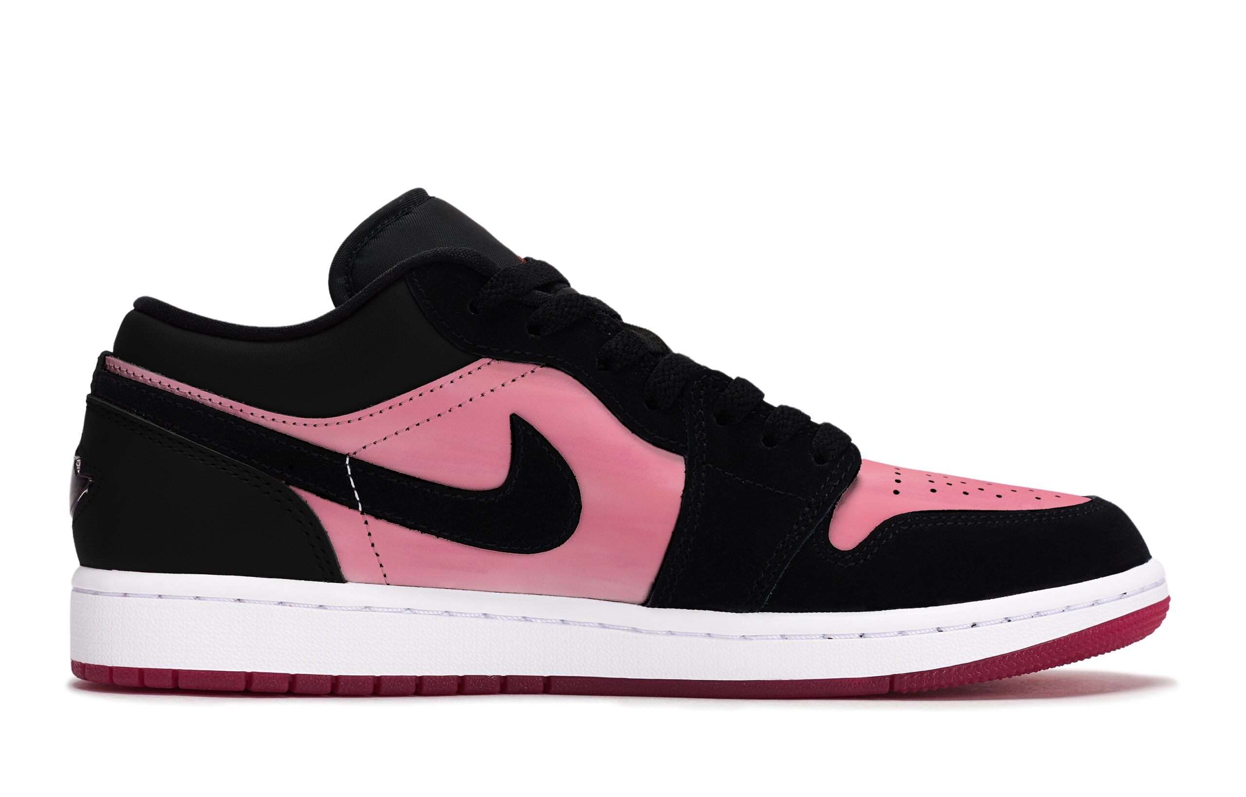 Jordan Air Jordan 1 Vintage Basketball Shoes Unisex Low Top Pink