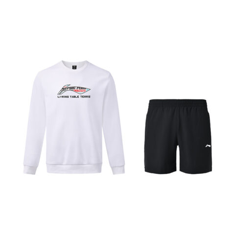 Li Ning Casual Sportswear Unisex White Black