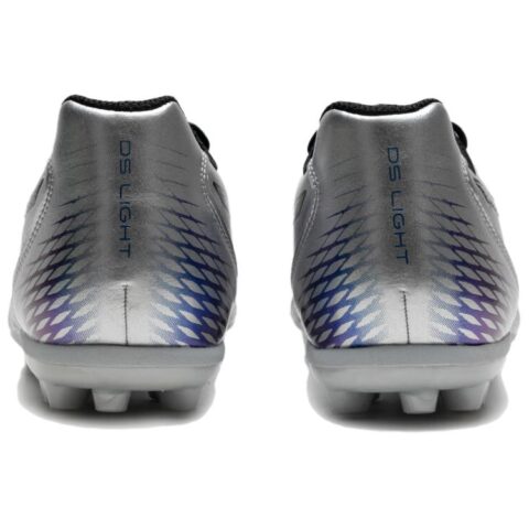 Asics Ds Light Club Lightweight Abrasion Resistant Soccer Shoes Unisex Silver Blue