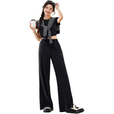 Anta Variety Training Collection Sports Pants Women’s Basic Black