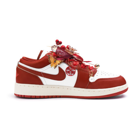 Jordan Air Jordan 1 Low top Vintage Basketball Shoes Women’s Red