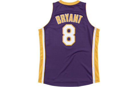 Mitchell Ness Basketball Jersey Unisex Purple