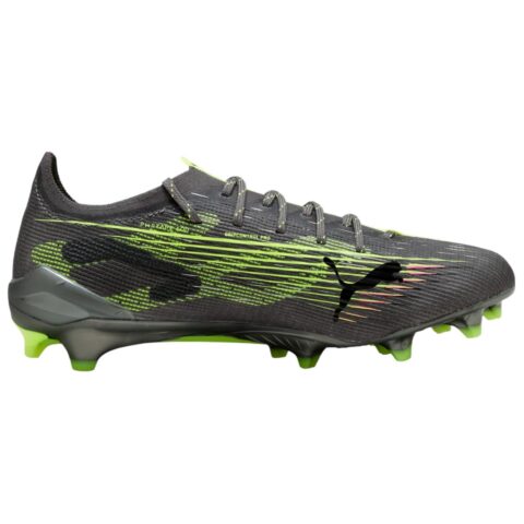PUMA ULTRA 5 ULTIMATE FG Firm Ground Soccer Shoes Unisex Black Yellow
