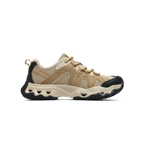 FAIRWHALE Textile, Synthetic Leather Low top Hiking Shoes Men’s