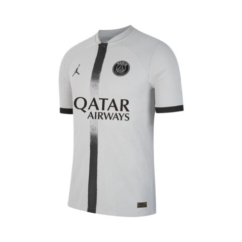 Jordan Dri FIT ADV Paris Saint Germain Authentic Away Soccer Jersey Men's Gray