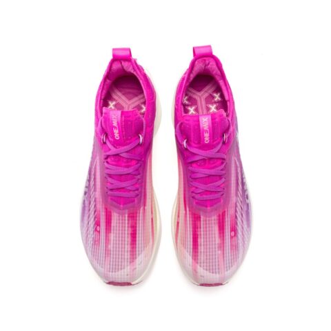 ONEMIX Light Armor Running Shoes Unisex Multicolor Rose Red