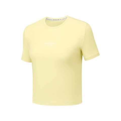 Skechers GODRI Quick Dry T Shirts Women's Pink Yellow