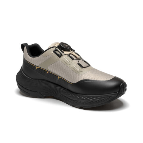 J.BENATO Low top Hiking Shoes Men’s Black Khaki