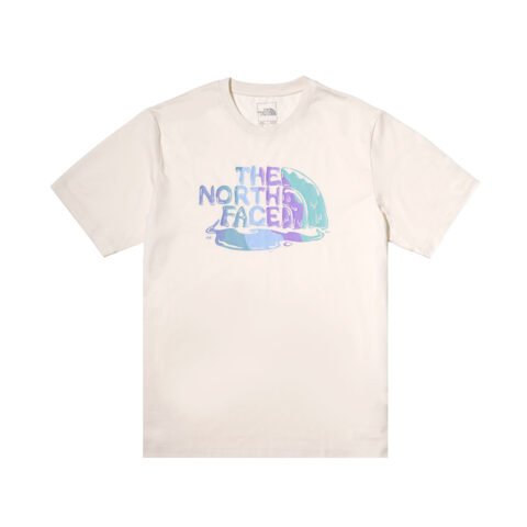THE NORTH FACE Quick Dry T Shirts Unisex Dune White
