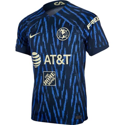 Nike Soccer Jerseys Men’s Blue Moderate Straight Fit