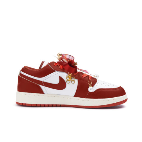 Jordan Air Jordan 1 Low top Vintage Basketball Shoes Women’s Red