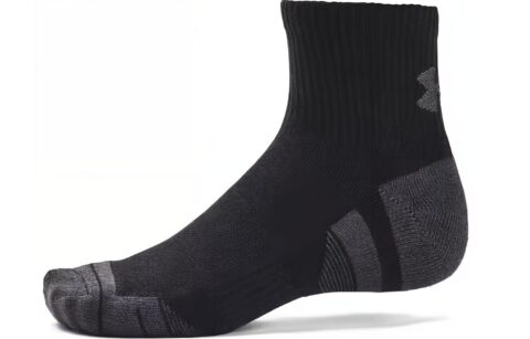 Under Armour Performance Tech Ankle Socks Unisex 3 Pack Black