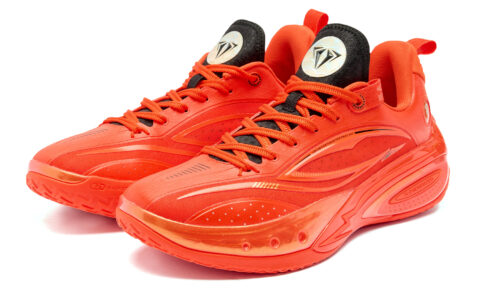 QIAODAN Poisonous Fangs PRO 3.0 V2 Basketball Shoes Men’s Low Top Bright Orange Black