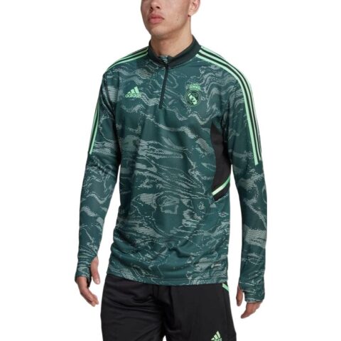Adidas Real Madrid Soccer Jerseys Men’s Green Moderate Straight Fit