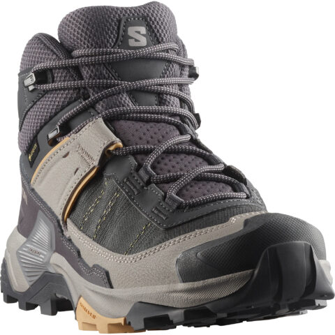 SALOMON X ULTRA 5 Mid top Hiking Shoes Women’s Gray