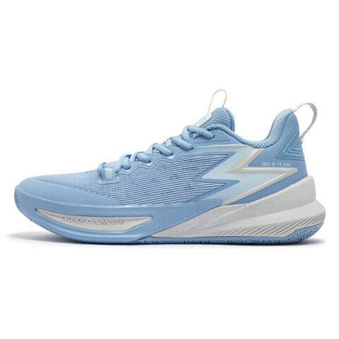 361° Slip Resistant, Abrasion Resistant, Breathable, Lightweight Low top Basketball Shoes Men's Sky Blue
