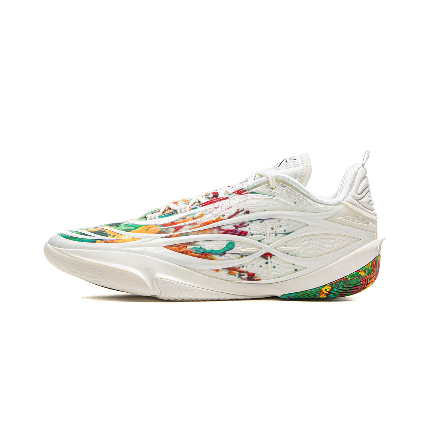 Li Ning Wade 808 5Ultra V2 Low top Basketball Shoes Men’s Champagne White