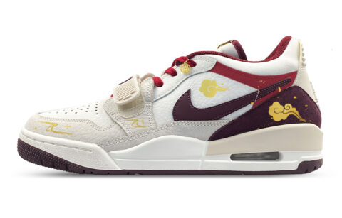 Jordan Legacy 312 Slip Resistant Abrasion Resistant Low top Vintage Basketball Shoes Men’s White