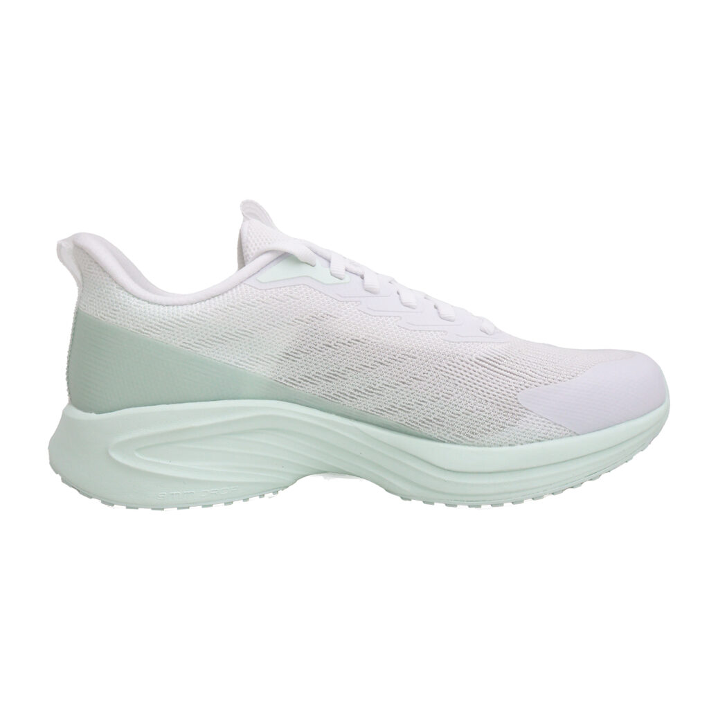 CHAOJIANTA Slip Resistant Abrasion Resistant Low top Casual Running Shoes Women’s Pure White Light Green