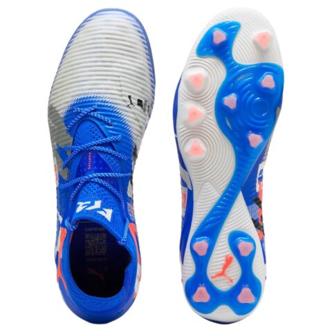 PUMA FUTURE 8 Soccer Shoes Unisex Blue White