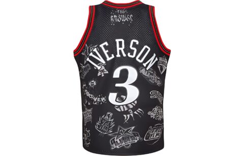 Mitchell Ness Basketball Jersey Unisex Black