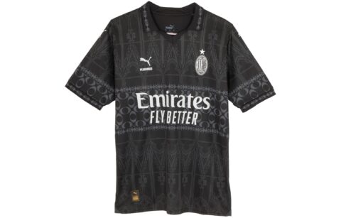 PUMA X Ac Milan X Pleasures Soccer Jersey