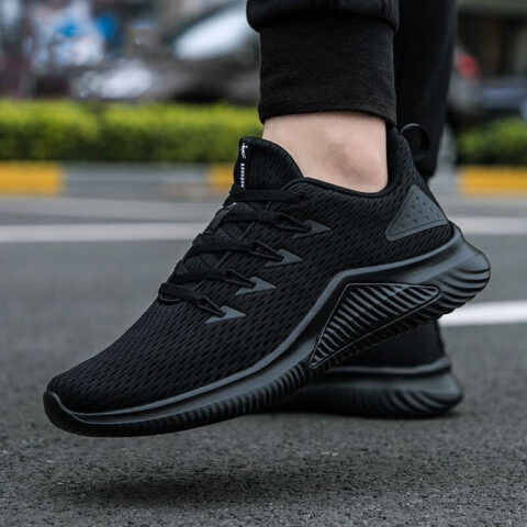 QIAODAN Cushioning Slip Resistant Breathable Cushioning Slip Resistant Breathable Low top Casual Running Shoes Men’s