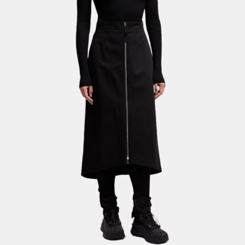 Moncler Genius Moncler X EE72 By Edward Enninful Gabardine Midi Skirt