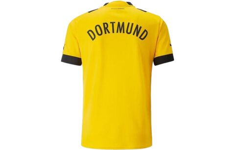PUMA Soccer Jersey 22 23 Season, Borussia Dortmund, Fan Edition Men’s Yellow