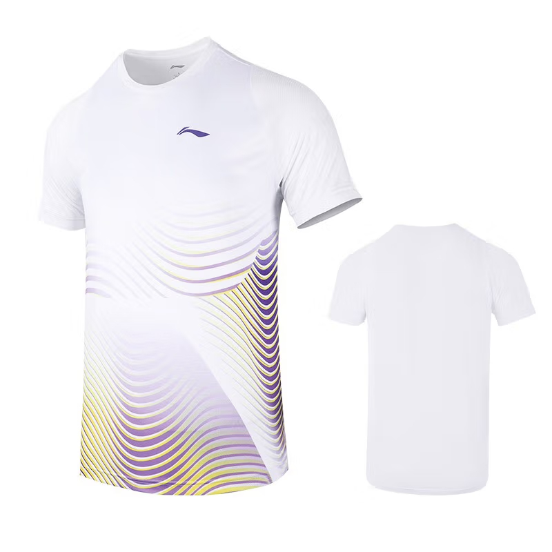 Li Ning Badminton Collection Badminton Jersey Unisex White