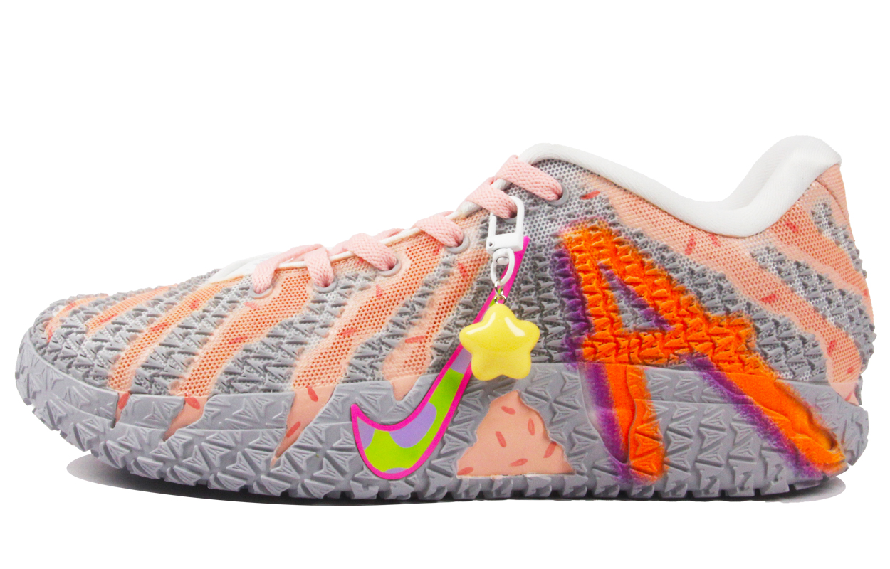 Nike Ja Morant 3 Yellow Pink Bubbles Party Low top Basketball Shoes Unisex Yellow Pink