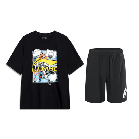 Li Ning Casual Sportswear Unisex Black