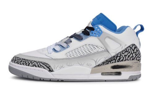 Jordan Spizike Vintage Basketball Shoes Unisex Low Top White/Blue/Black/Gray