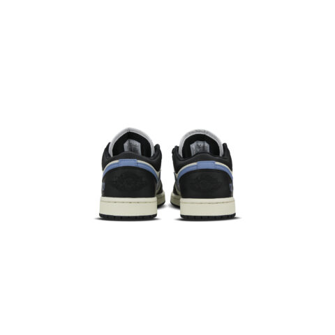 Jordan Air Jordan 1 Abrasion Resistant Low top Vintage Basketball Shoes Women’s Beige Black Blue