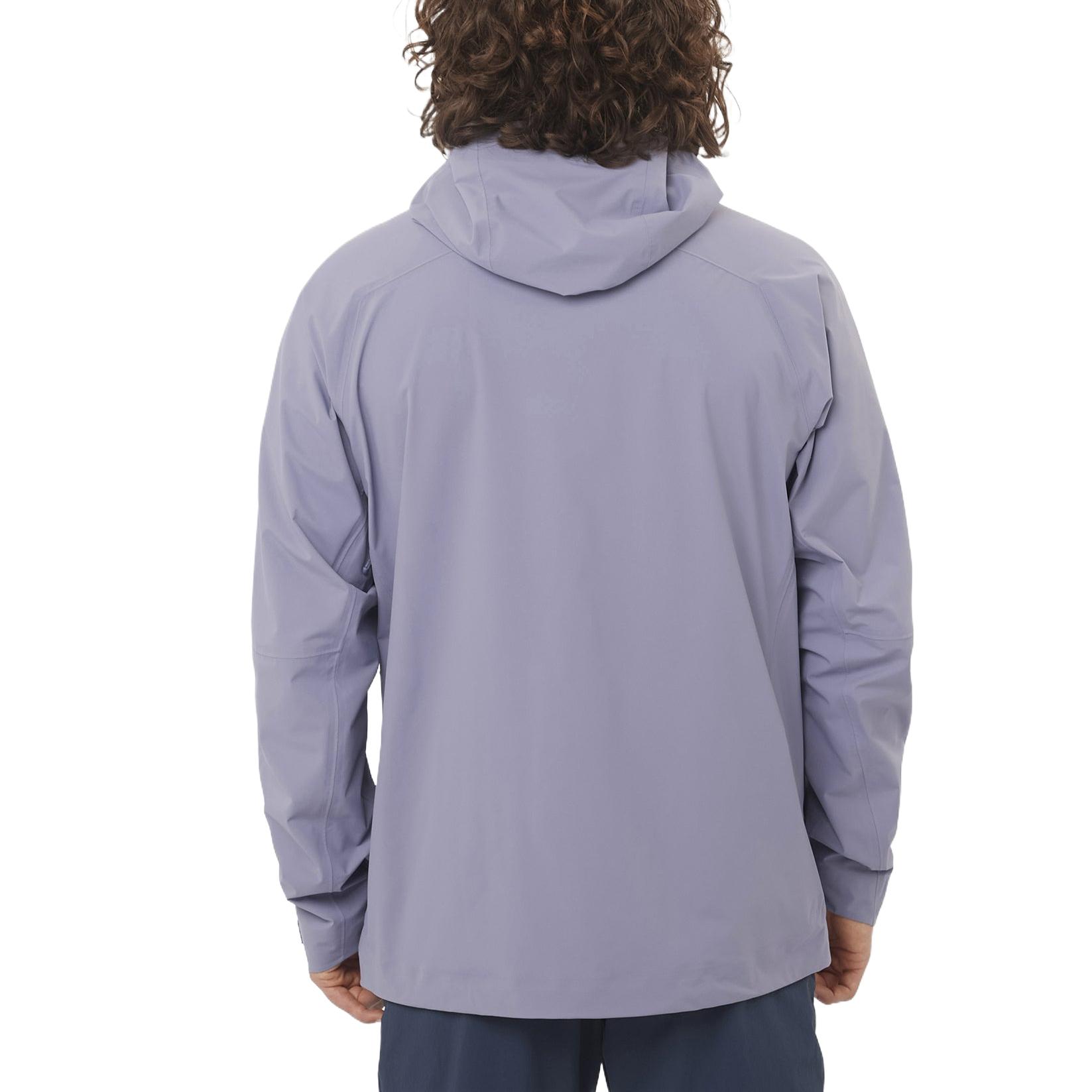 SALOMON OUTERPATH Mountaineering Clothing Men’s Blue Purple