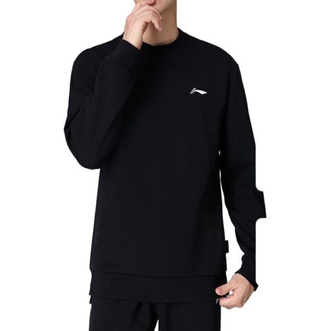 Li Ning Casual Sportswear Men’s Crew Neck Moderate