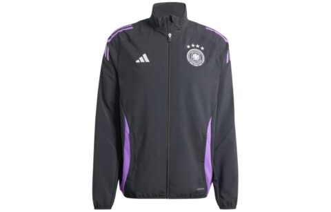 Adidas GERMANY TIRO 24 COMPETITION PRESENTATION TRACK TOP Soccer Jersey Germany Men's Black