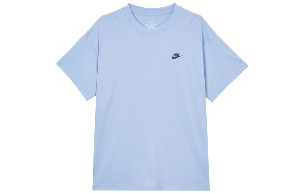 Nike Basketball Jerseys Men’s Aluminum Blue Crew Neck Moderate