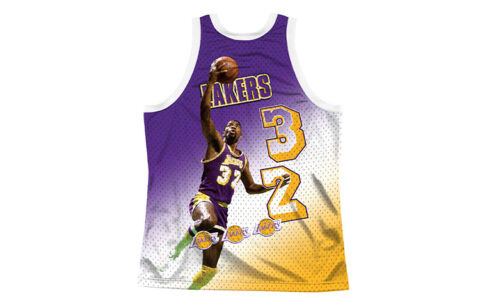 Mitchell Ness x Nba Los Angeles Lakers Magic Johnson Behind The Back jersey